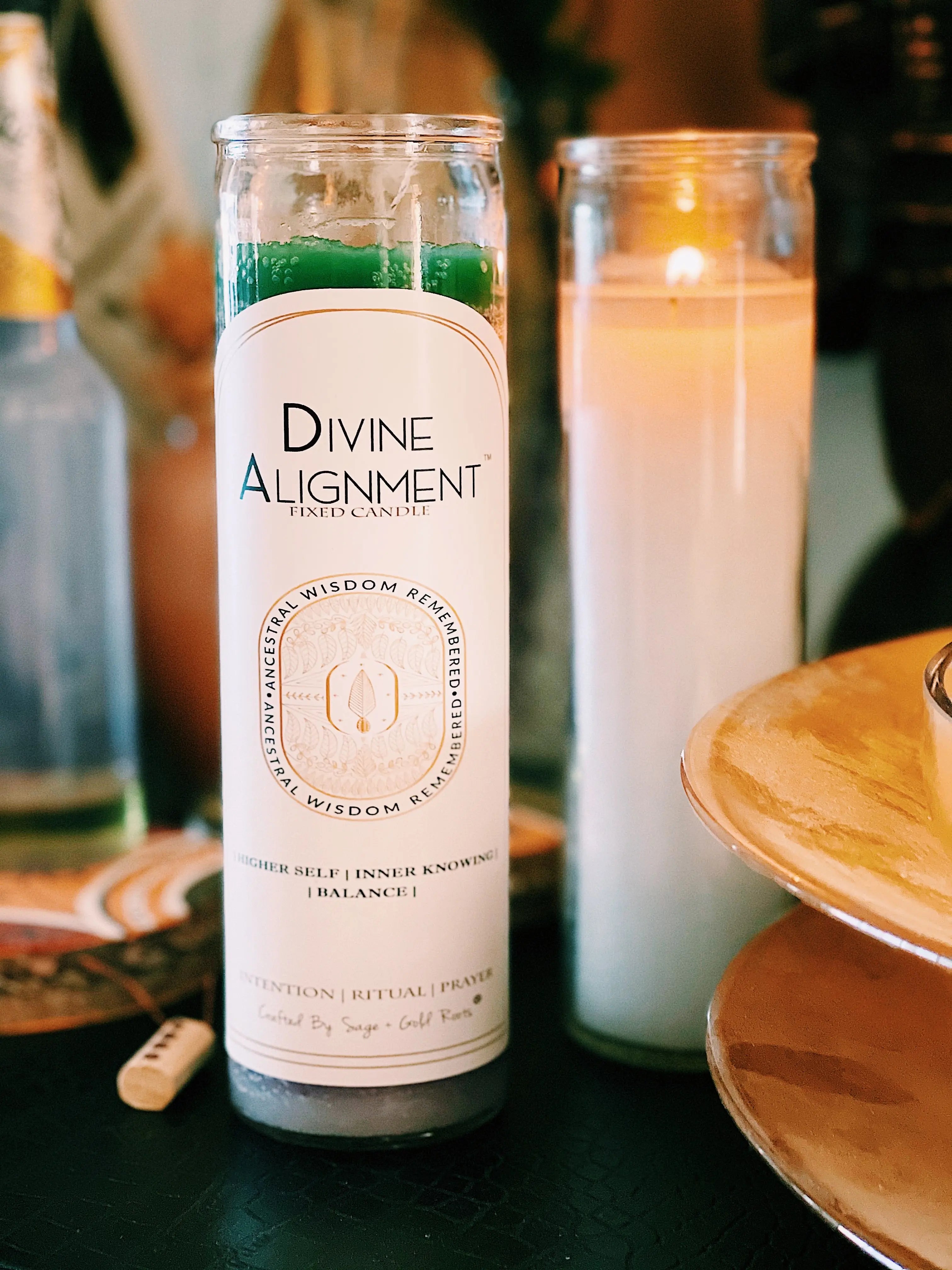 DIVINE ALIGNMENT | Fixed Conjure Candle  sageandgoldroots