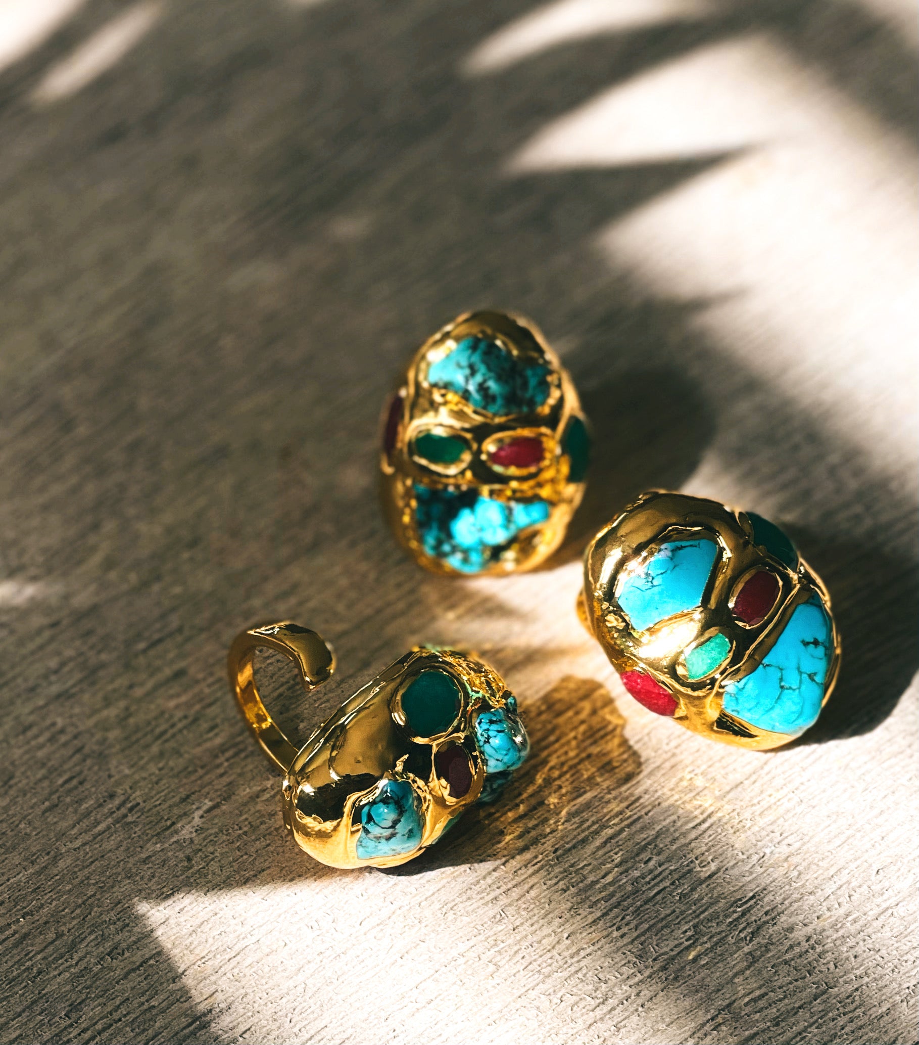 the |Sous| ring  Sage + Gold Roots