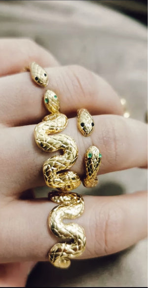 Zuleé | Ring -  Sage + Gold Roots