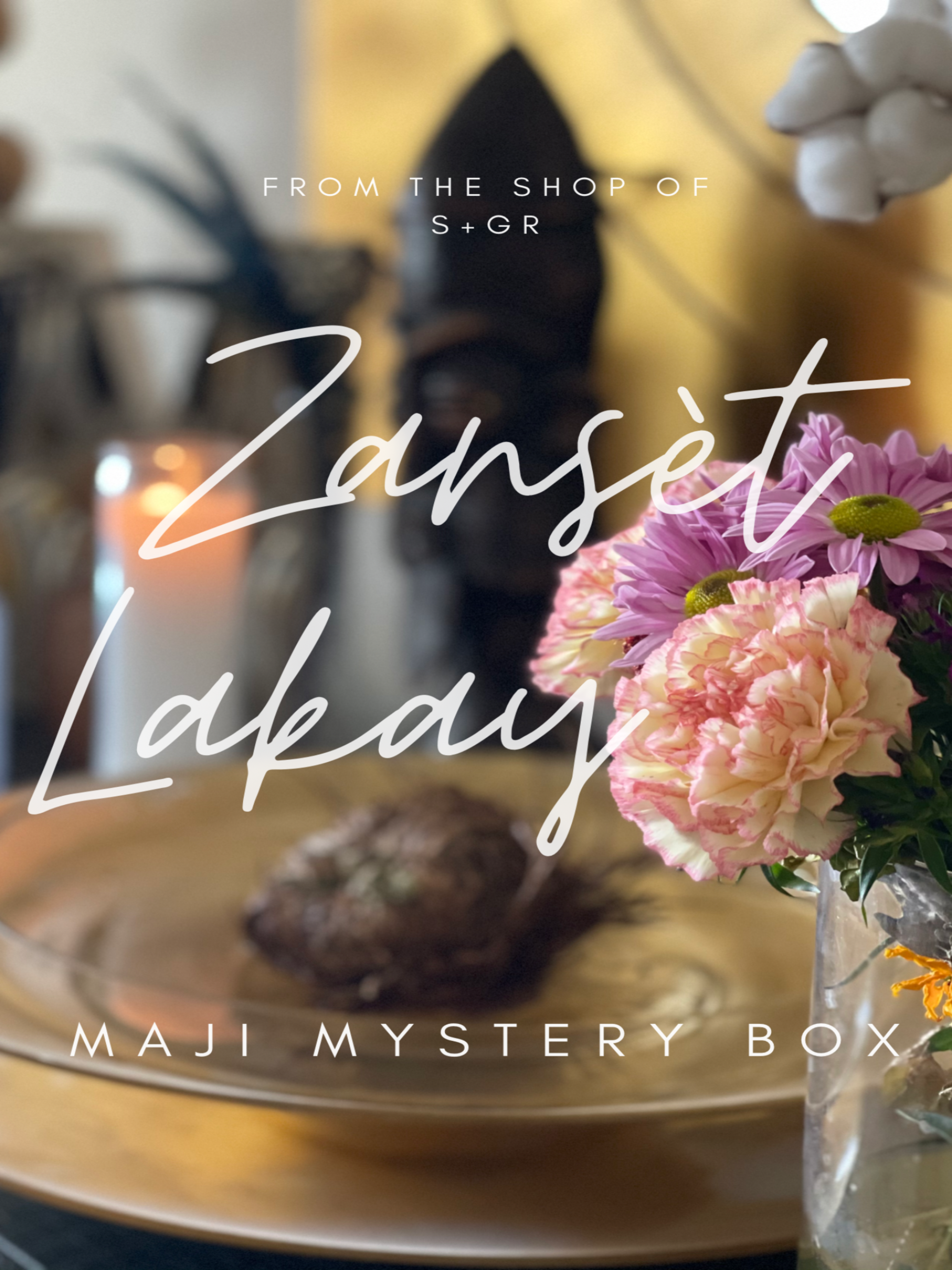Zansèt Lakay ~ Maji Mystery Box -  Sage + Gold Roots