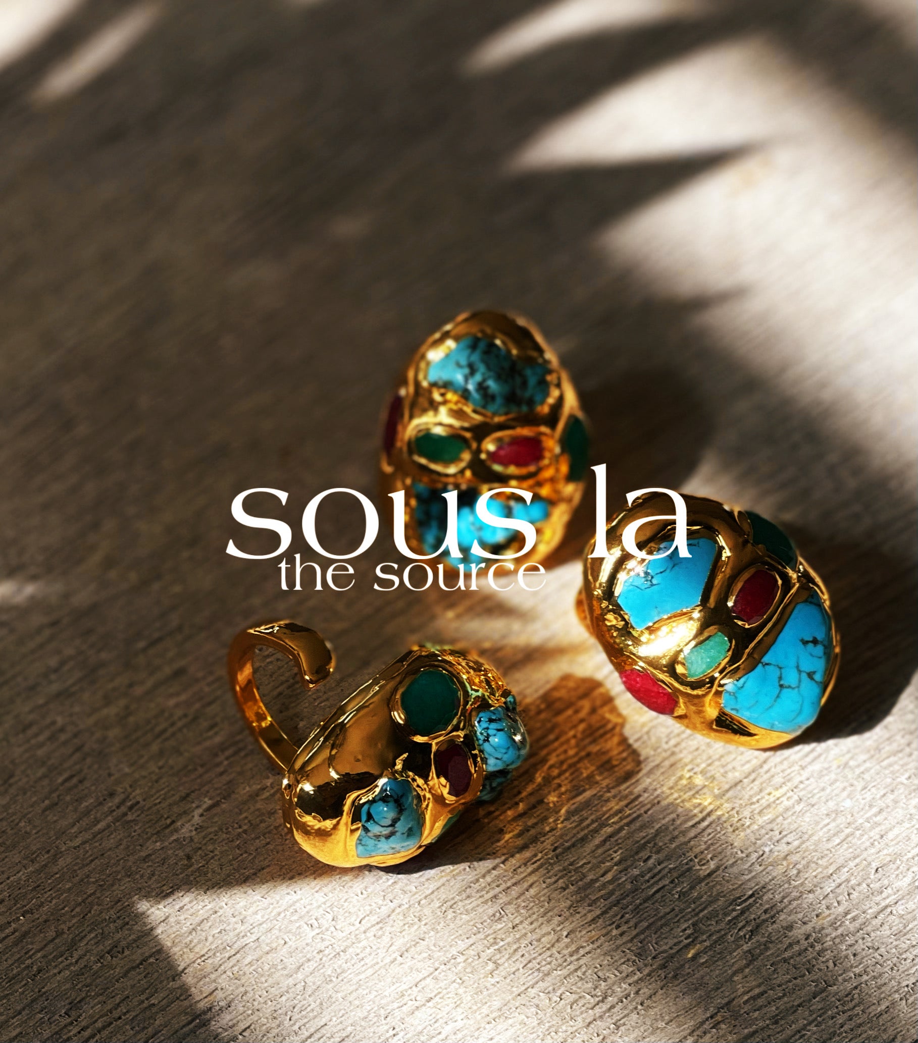 the |Sous| ring  Sage + Gold Roots