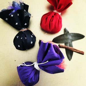 Juju  Bags -  Sage + Gold Roots