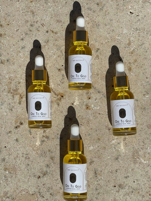 Ode to Gold | a Luxurious Facial Elixir -  Sage + Gold Roots