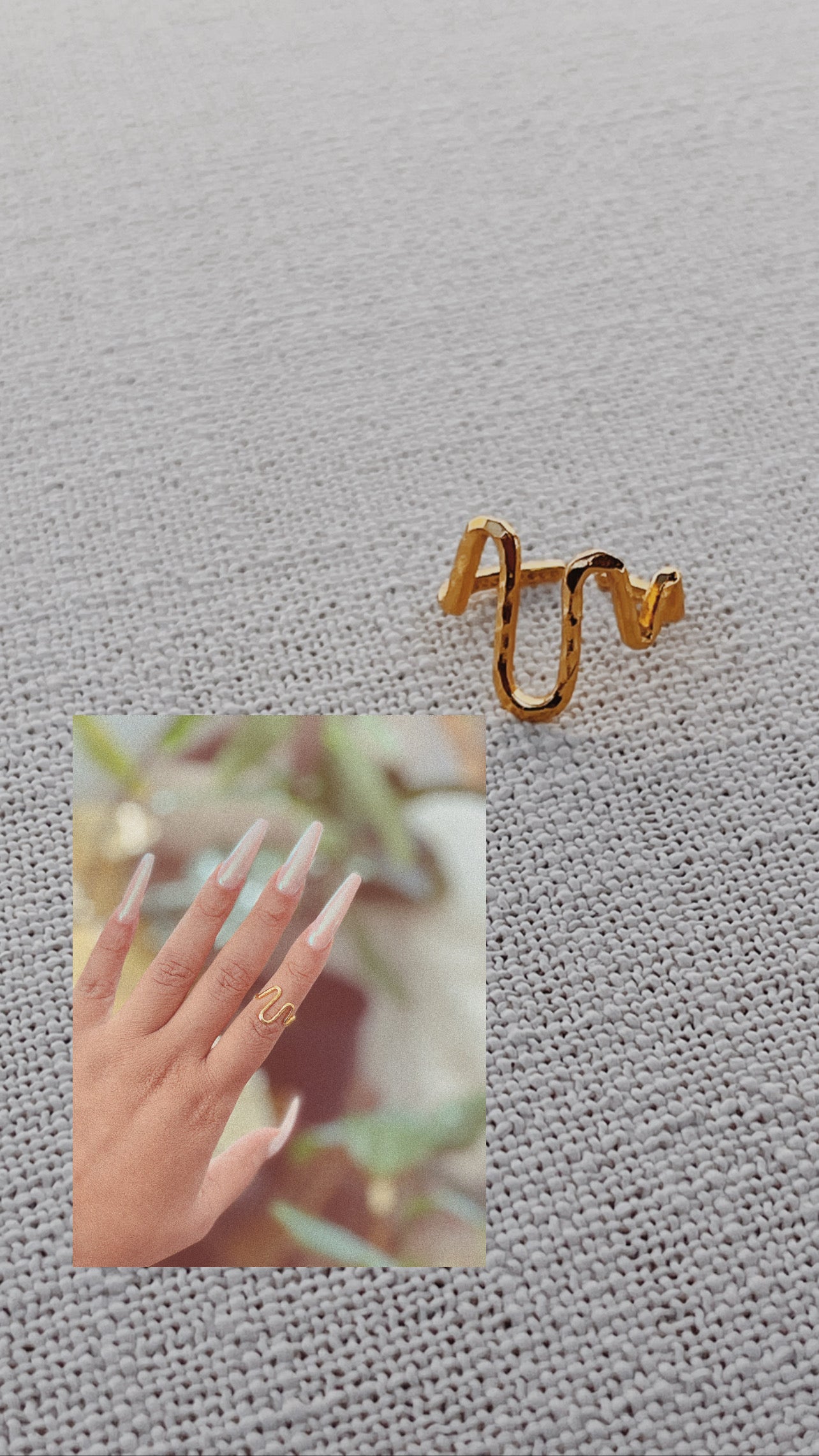 the | Sibi | ring  Sage + Gold Roots